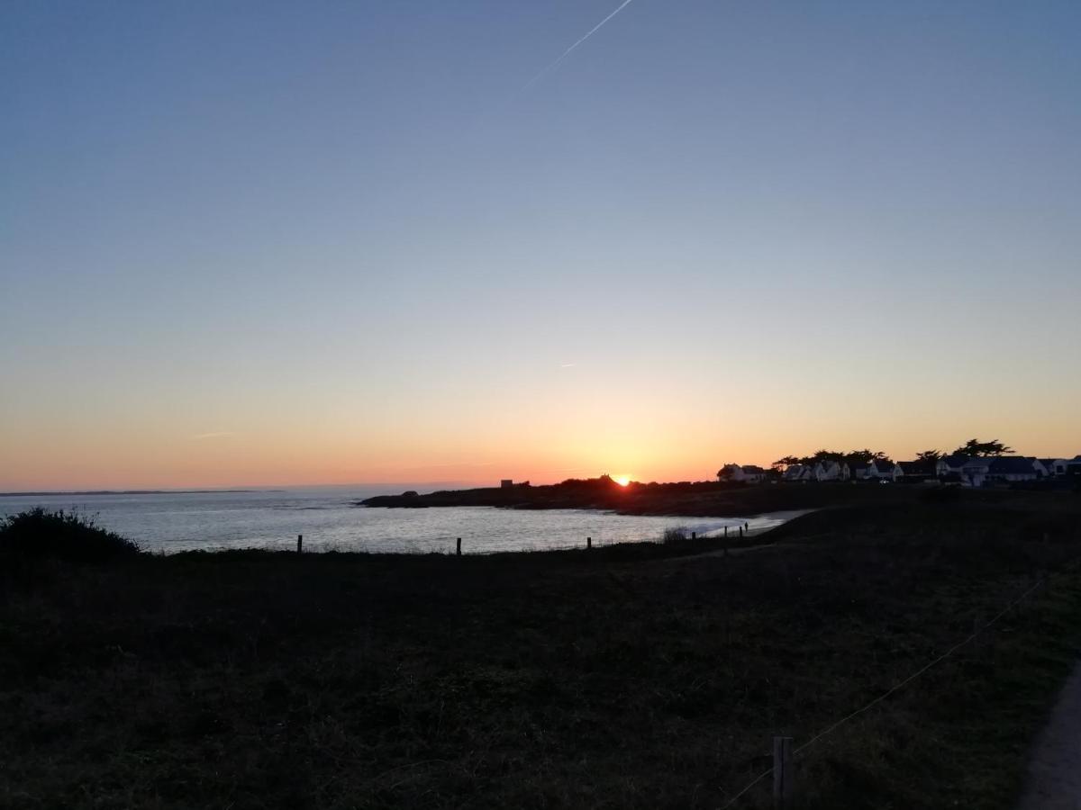 Appartamento Vue Belle Ile Quiberon Esterno foto